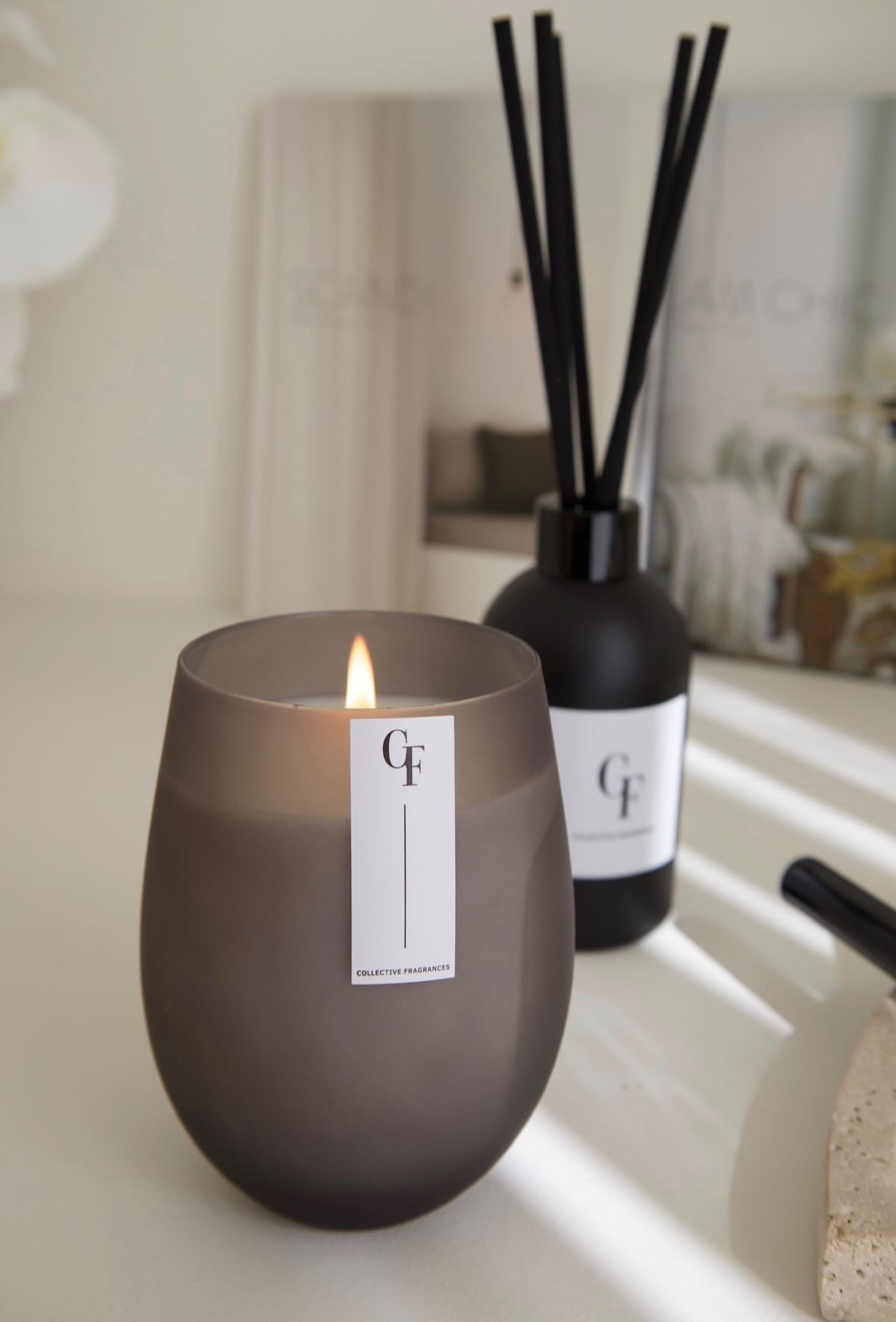 Frosted Lux Jar - Black